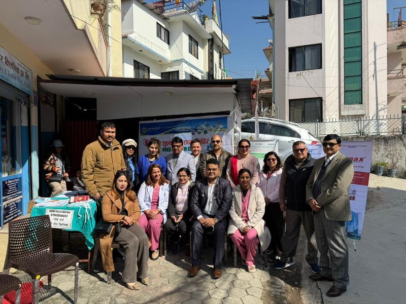 लायन्स क्लव अफ काठमाडौं कुलदेवताद्वारा नि:शुल्क स्वास्थ्य शिविर